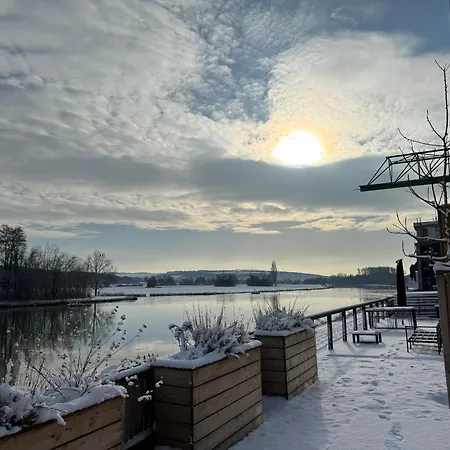 Tiny House Mit Sauna - Am Main 아파트 Wipfeld