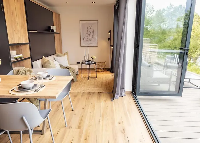 アパート Tiny House Mit Sauna - Am Main